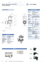 01.010.114 Direct acting solenoid valve, DN 10 media separated - 2