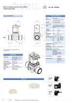 01.010.127 Direct acting solenoid valve, DN 10 media separated - 2