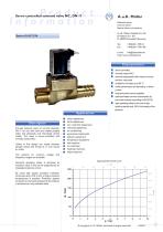 01.017.524 Servo-controlled solenoid valve NC, DN 17 - 1