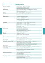 Technical data regarding FP series engraving minicentres. - 7