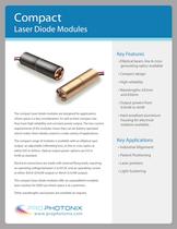 Compact Laser Diode Modules - 1