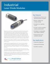 Industrial Laser Diode Modules: Fixed Focus - 1