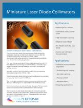 Miniature Laser Diode Collimators - 1