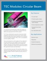 TEC Laser Diode Modules: Circular Beam - 1