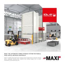 MAXI T - The automated tower storage system for panels, sheet metal and bulky materials-1
