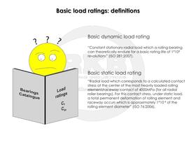 RKB Basic Load Ratings - 1