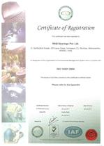 RKB India Certificate of Registration ISO 14001 - 1