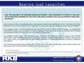 RKB ISO-Compliant Load Rating Capacities - 3