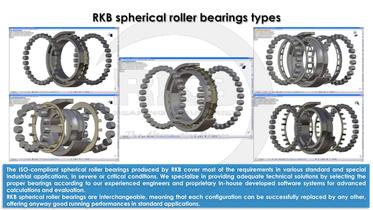 RKB spherical roller bearings: executions and applications - 10