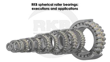 RKB spherical roller bearings: executions and applications - 1