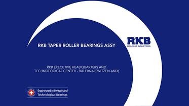 RKB Taper Roller Bearings Assy - 1