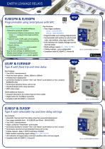 EARTH LEAKAGE RELAYS - 2