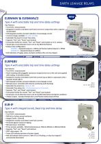 EARTH LEAKAGE RELAYS - 3