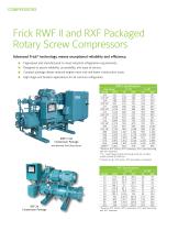 Frick RWF II and RXF Packaged Rotary Screw Compressors - 2