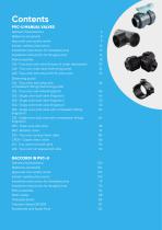 Manual valves, fittings, compression fittings, clamp saddles 2024-3