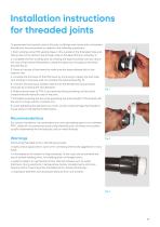 Manual valves in PVC-U-13