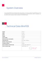 Data Sheet MiniFEB - 2