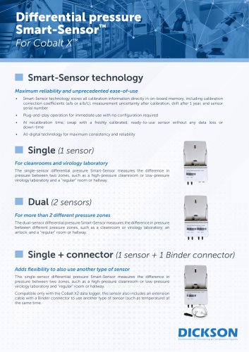 Differential Pressure Smart Sensors