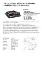 EM-136Stepper motor controller - 1