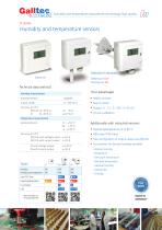 Humidity and temperatur sensors - D Series - 2