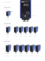 IKA NANO-, MICRO- and MINISTAR series - 3