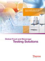 Capillary Ion Chromatography Global Food and Beverage Testing Solutions - 1