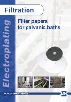 Filter papers for galvanic baths-1