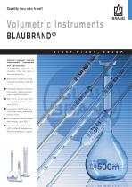 Volumetric Instruments BLAUBRAND® - 1