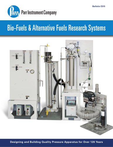 Bio-Fuels and Alternative Fuels Research Systems