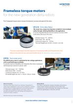 Torque motors in Delta robots - 2