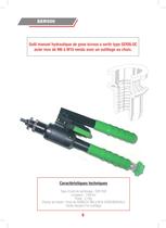 Notice for setting tools for plastic fasteners-8