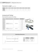 38999 Series III Integrated Backshell - 4