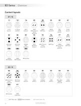 8D Series Standard Aerospace & Military Connectors MIL-DTL-38999 Series III/EN3645 - 16