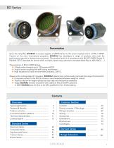 8D Series Standard Aerospace & Military Connectors MIL-DTL-38999 Series III/EN3645 - 3