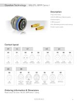 Ethernet & High Speed Networks MIL-DTL-38999, ARINC 600, EN2997, EN3646 - 13