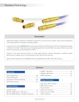 Ethernet & High Speed Networks MIL-DTL-38999, ARINC 600, EN2997, EN3646 - 3