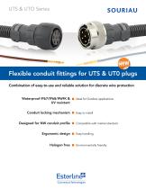 Flexible Conduit Fittings for UTS and UT0 Connector Series - 1