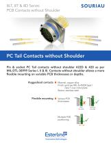 PC Tail Contacts without Shoulder - 1