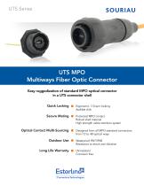 UTS MPO Multiways Fiber Optic Connector - 1