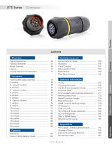 UTS Series - IP67 IP68 and IP69K Waterproof Electrical Connectors - 3