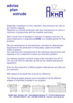 extrusion lines / extruders / downstream equipment-4