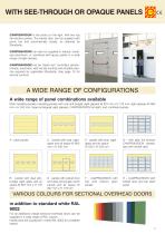 INDUSTRIAL DOORS - FIRE RETARDANT DOORS - GENERAL CATALOGUE - 11