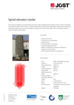 Spiral elevator cooler - 1