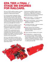 Cummins engines for rail applications 49-4425 hp / 37-3300 kW-9