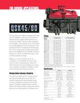 Cummins Mining Engine Range-12