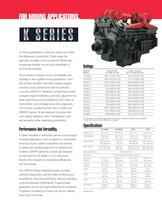 Cummins Mining Engine Range-8