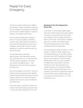 EPA 2010 Engines And Commercial Mobile Generators For Fire And Emergency Applications Brochure F-2102-3