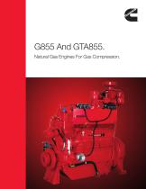 G855 And GTA855 Natural Gas Engines For Gas Compression Flyer - Cummins ...