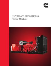 KTA50 Land-Based Drilling Power Module. - 1