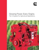 Tier 4 Engines For Agricultural Applications Brochure - 1